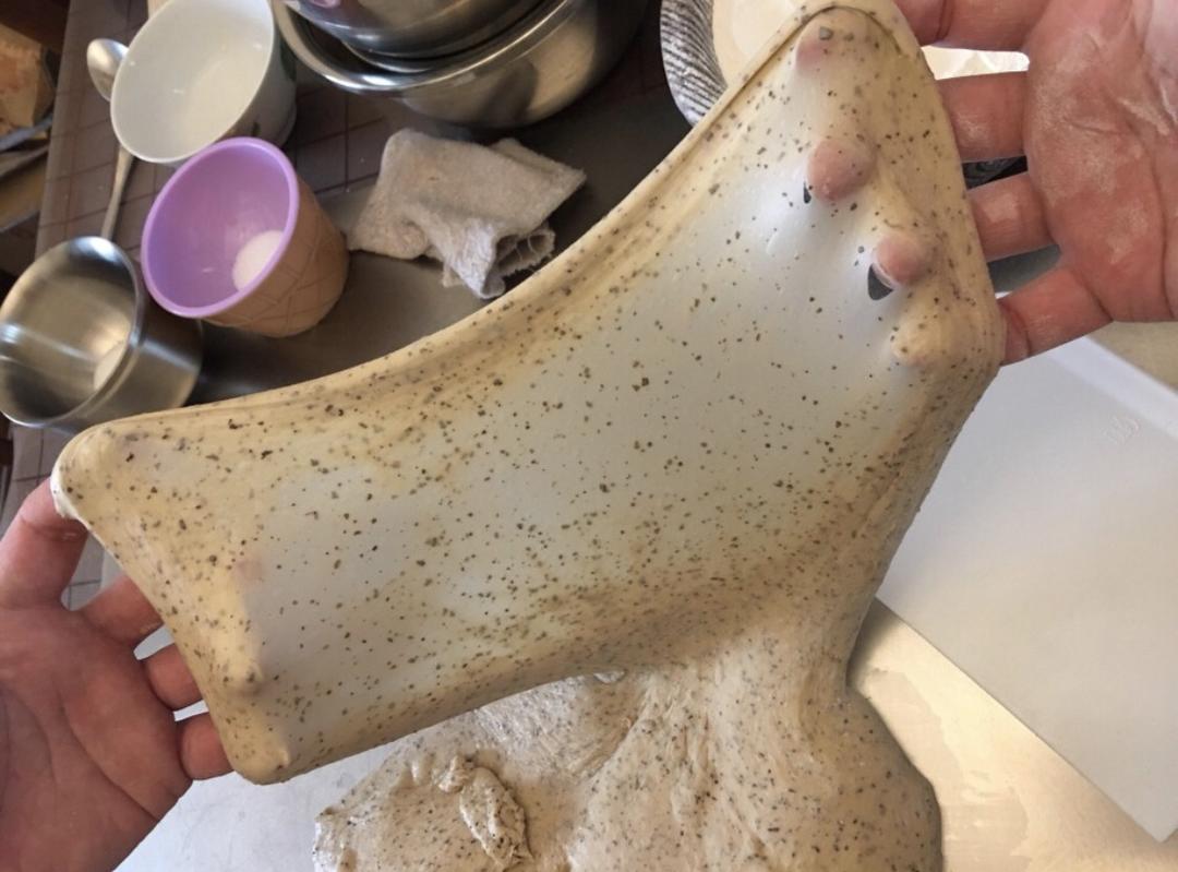 纯奶手撕吐司的做法 步骤1