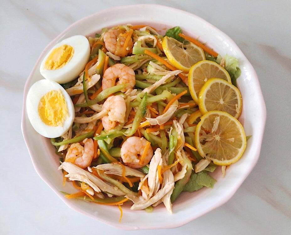 ✅ 第6道快手低脂菜✨清爽美味的柠檬鸡丝🍋鸡胸肉满分吃法💯