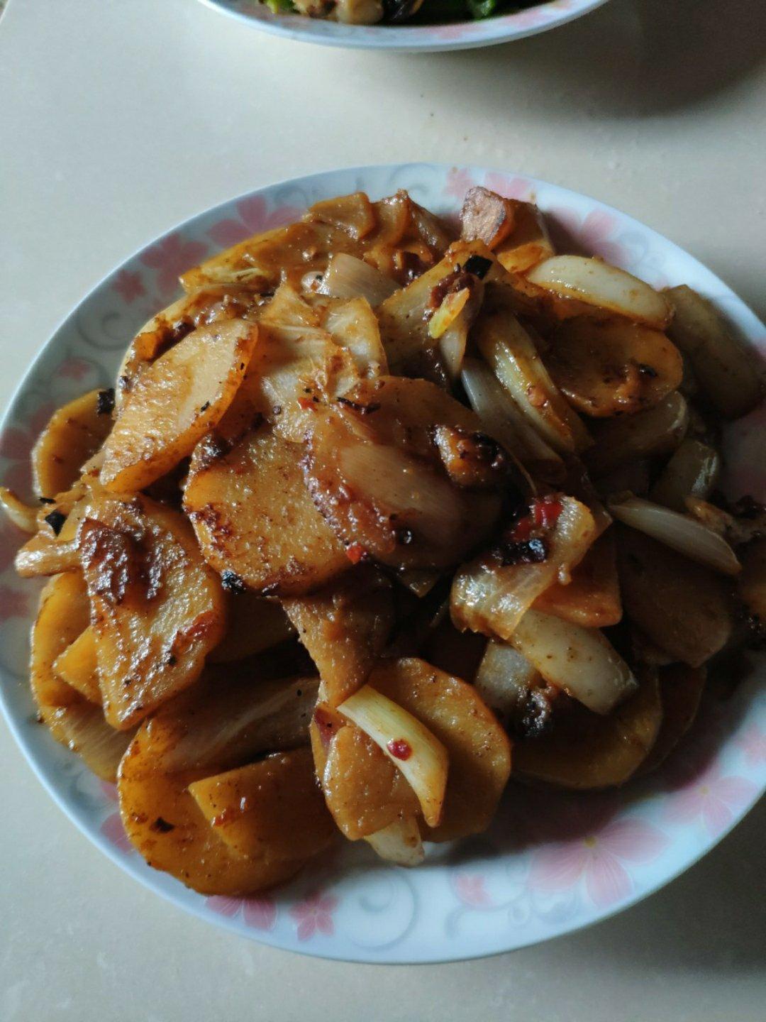 孜然洋葱土豆片