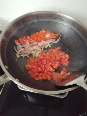 快手营养早餐番茄芝士鸡肉丸焗意面（内含快速煮意面方法）的做法 步骤12