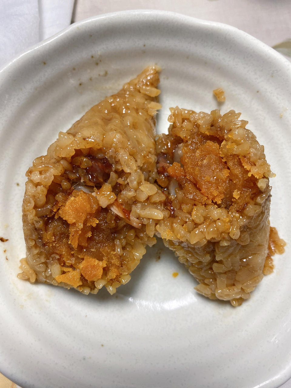 妈咪的♥️私房秘制咸蛋黄肉粽
