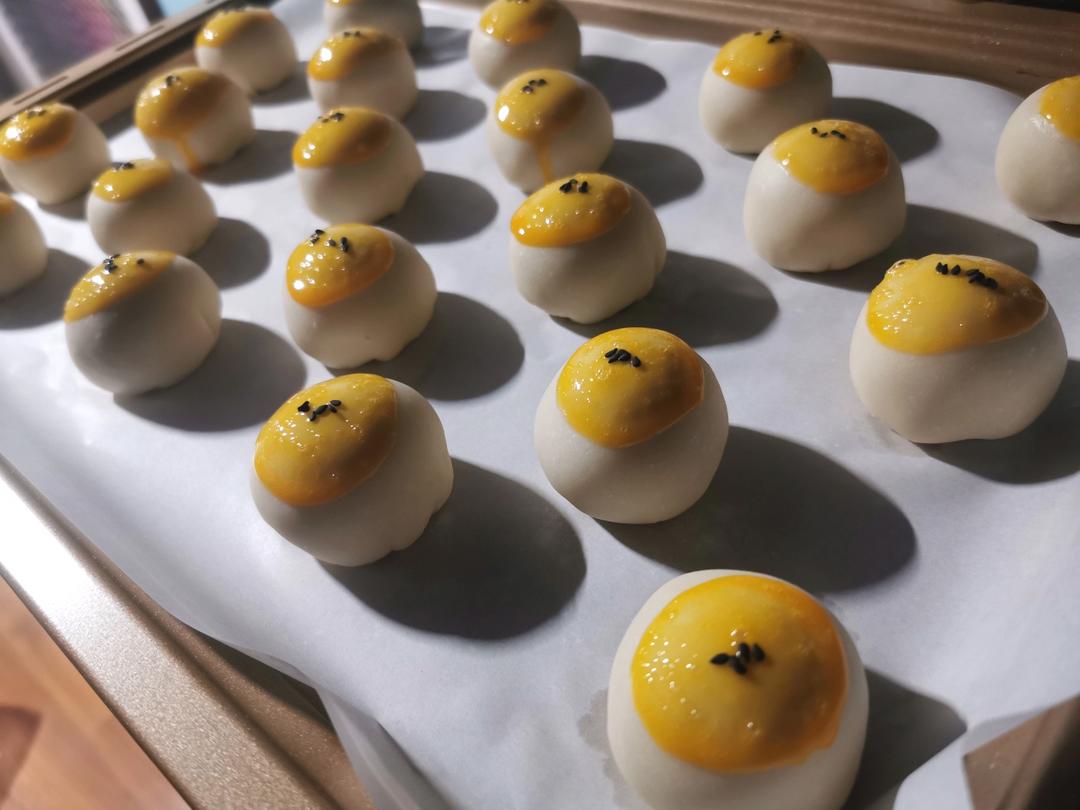蛋黄酥，手工蛋黄酥