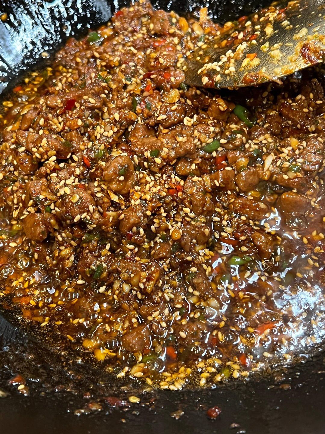 青红辣椒牛肉酱