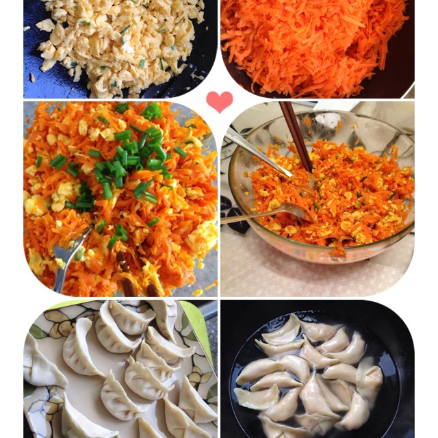 私房胡萝卜素馅饺子