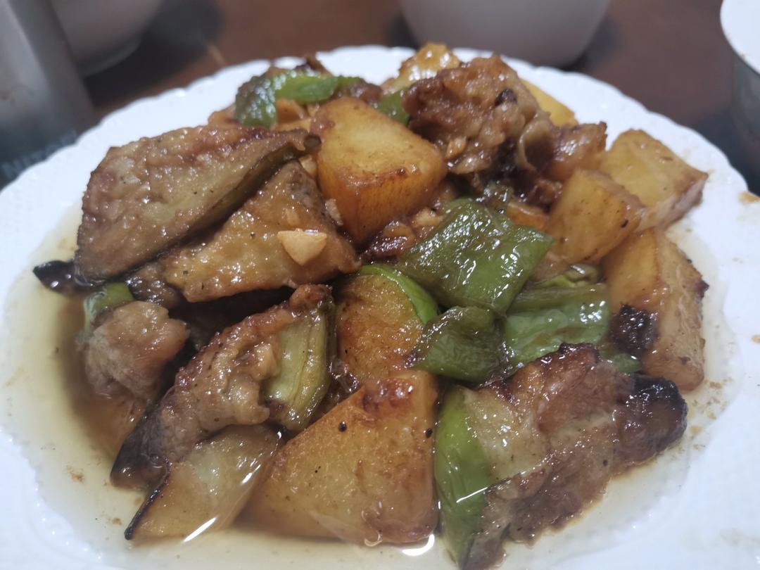 超级下饭的地三鲜