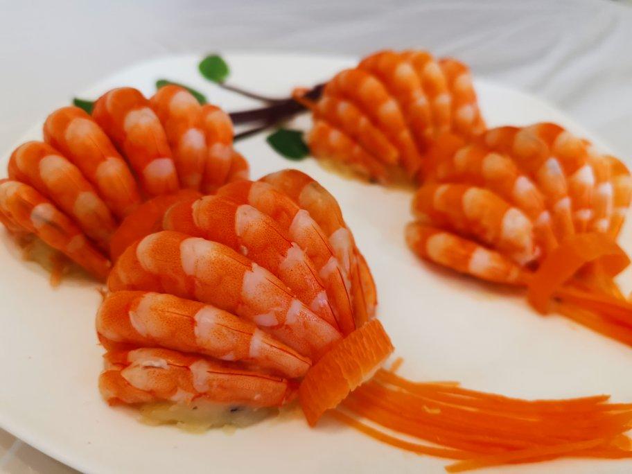 吉祥年夜菜❗️巨简单✨开运灯笼虾，好吃又好看