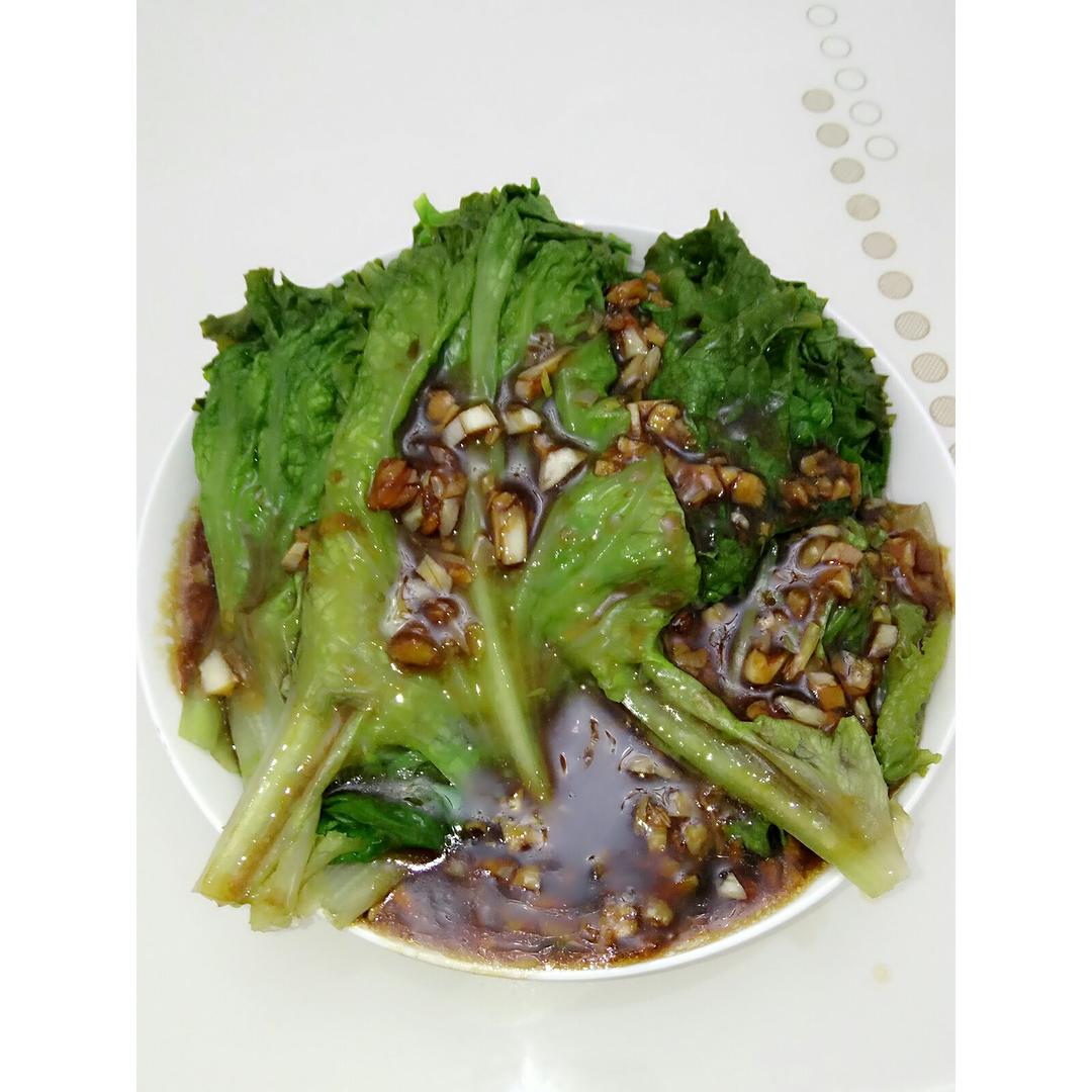 家常菜 蚝油生菜