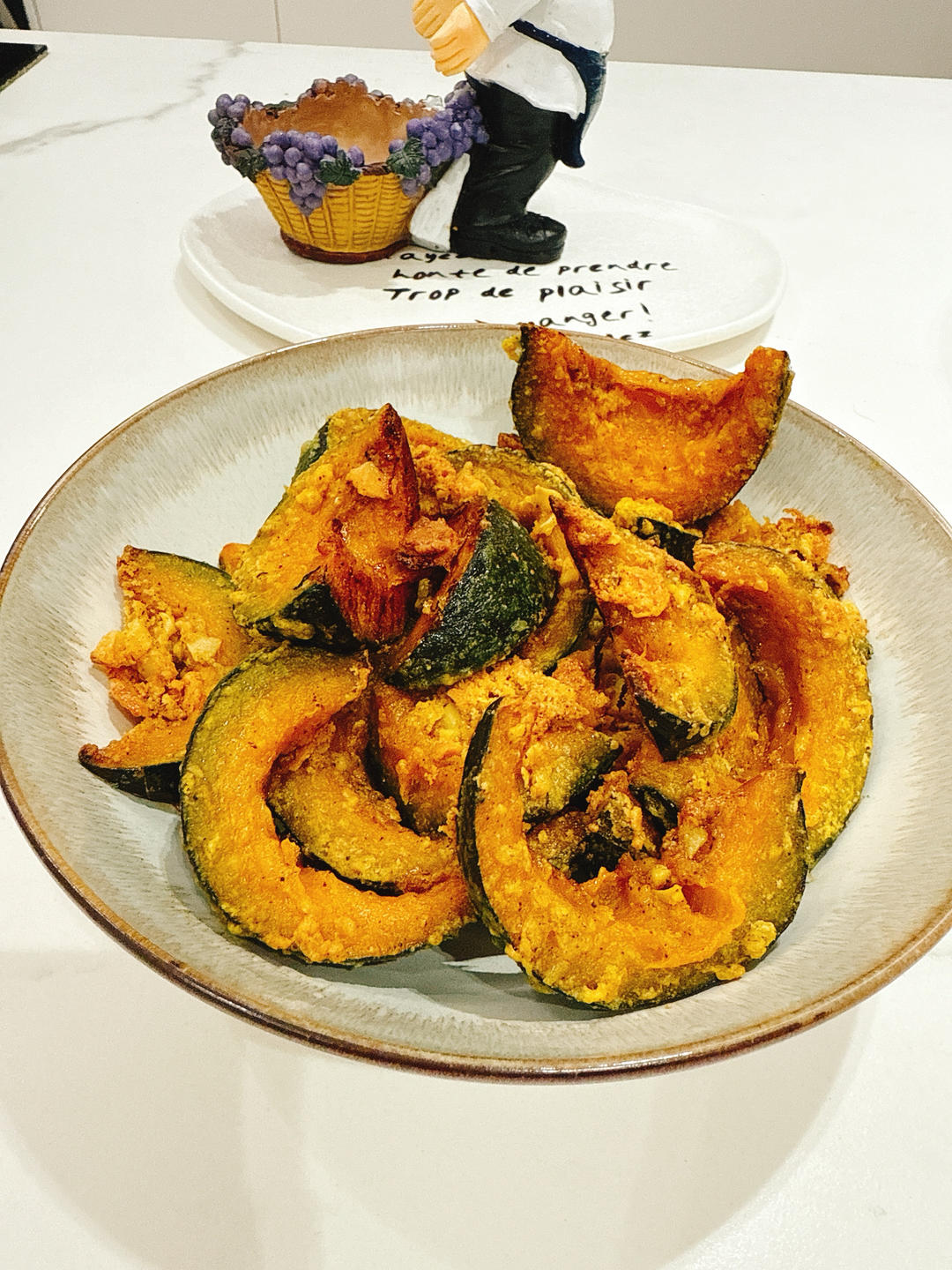 咸蛋黄焗南瓜（烤箱版）