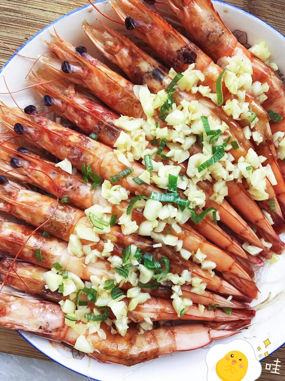 蒜蓉粉丝蒸大虾