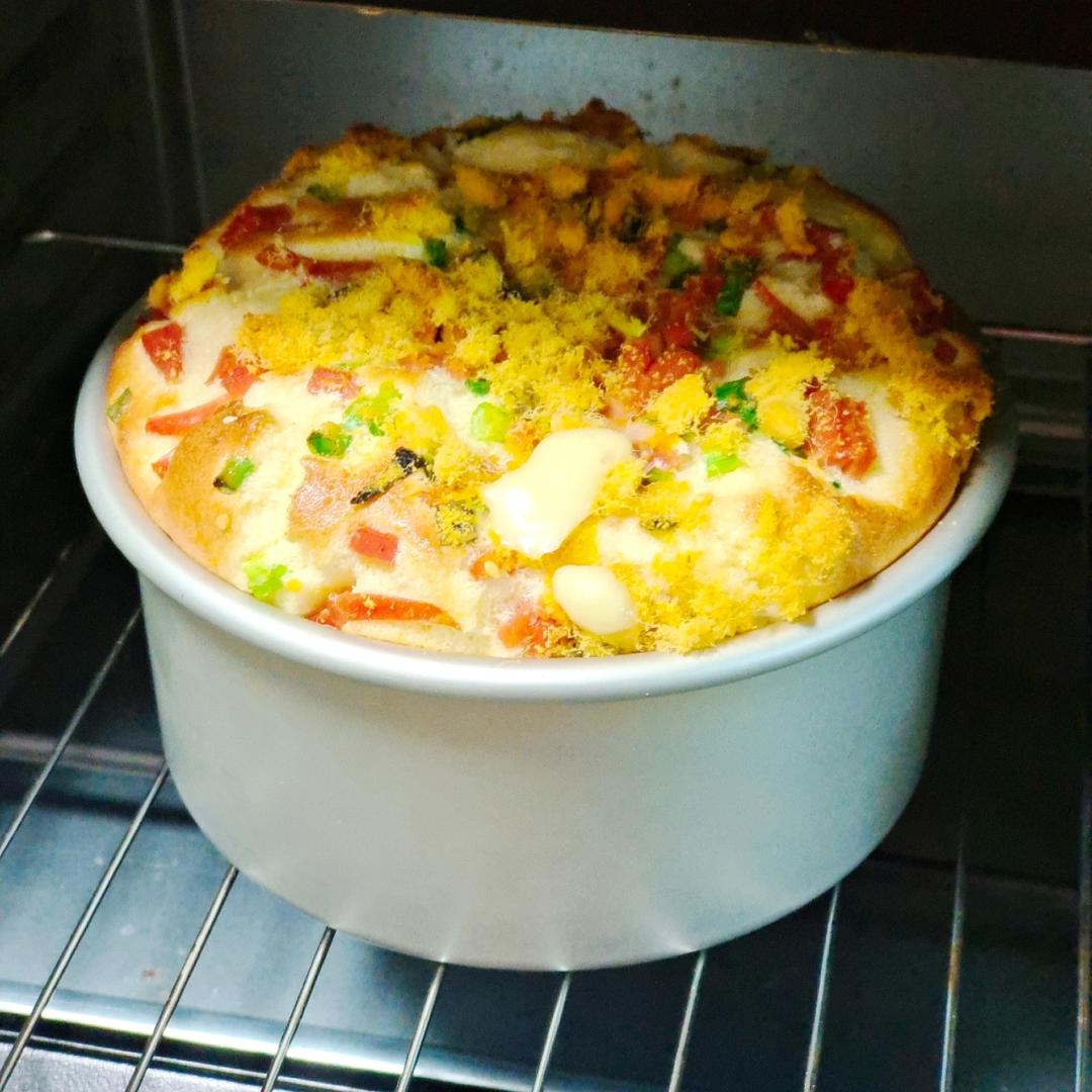 6寸肉松芝士火腿蛋糕