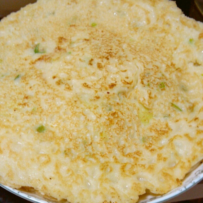 葱花鸡蛋饼