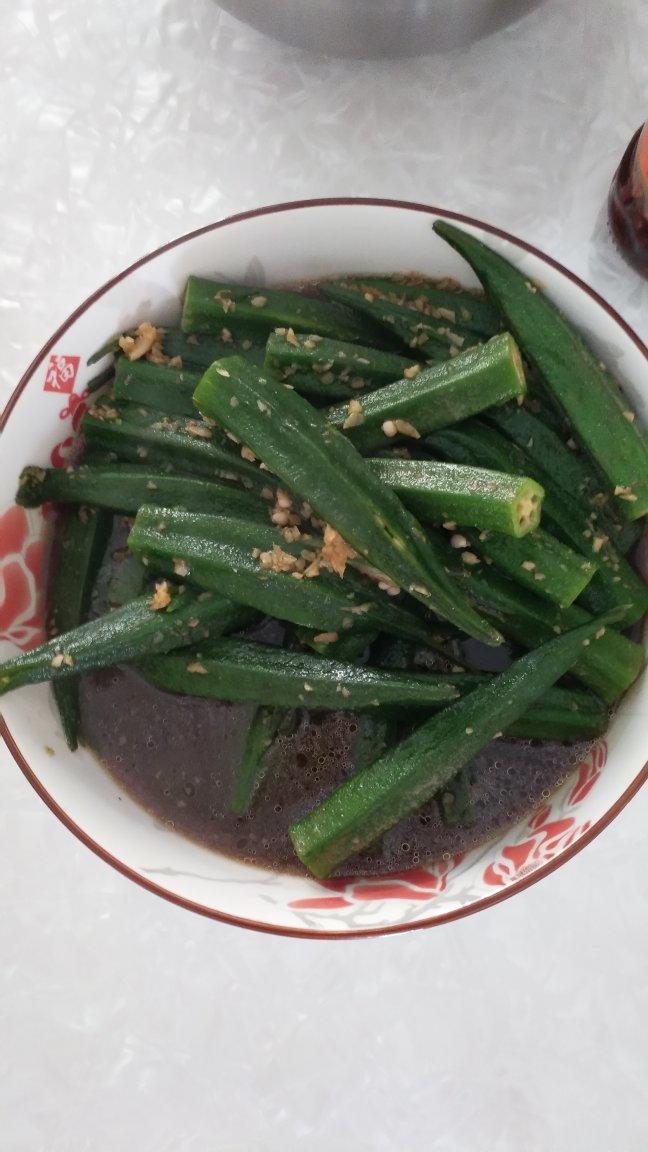 蒜蓉秋葵