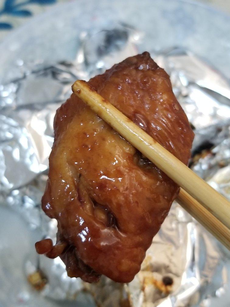 大狗熊你看不见我做的纸包鸡翅(烤箱简易版)