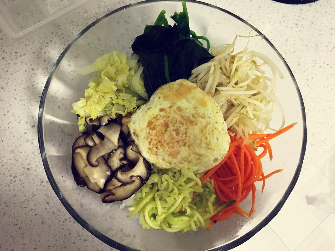 不用石锅的韩式拌饭