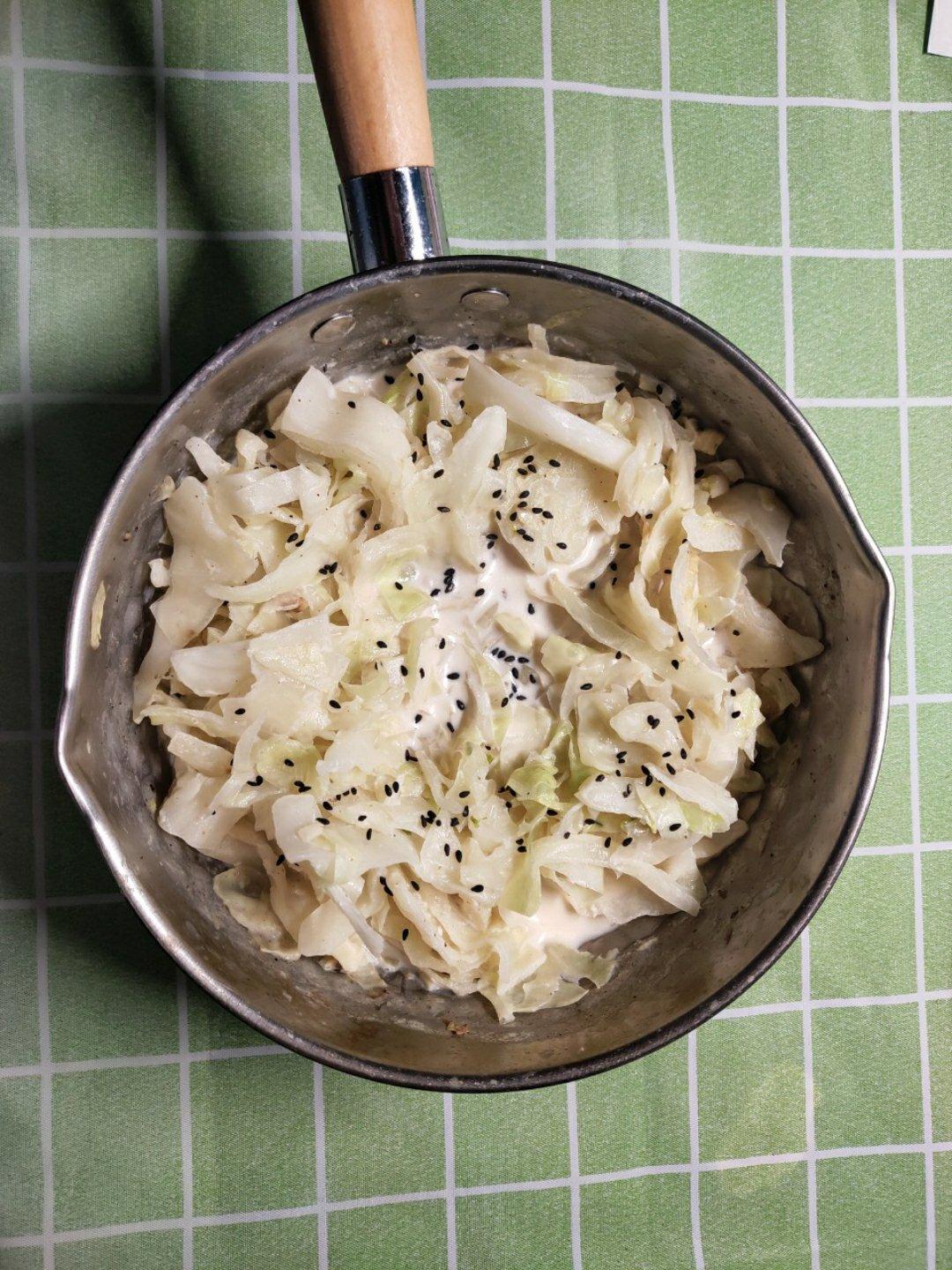 减脂餐 | 奶盐包菜
