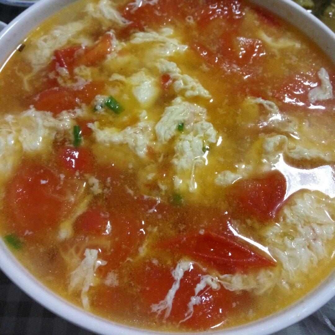 番茄蛋花汤