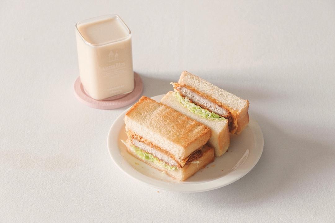 炸猪排三明治