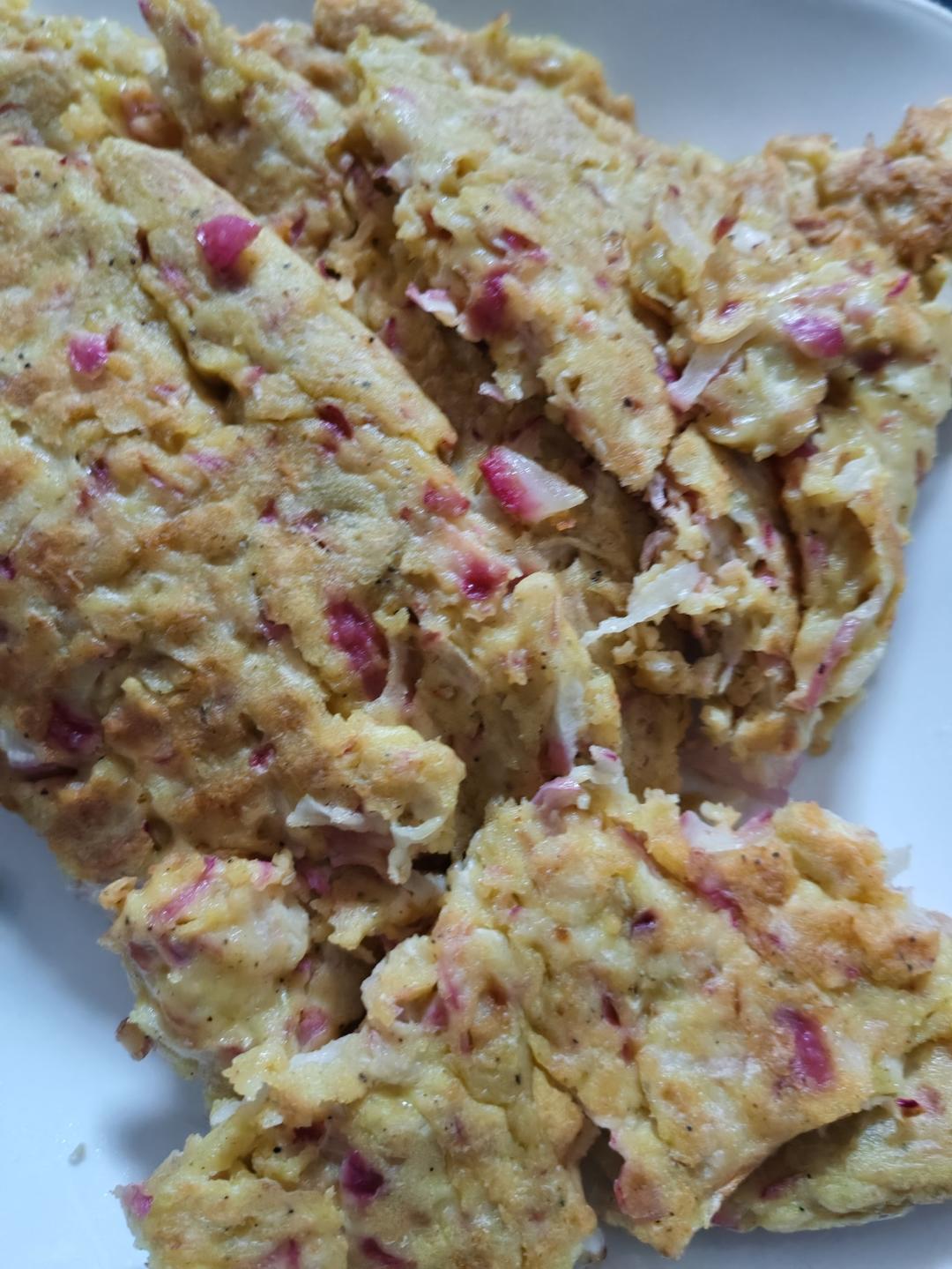 萝卜丝饼(简易早饭)