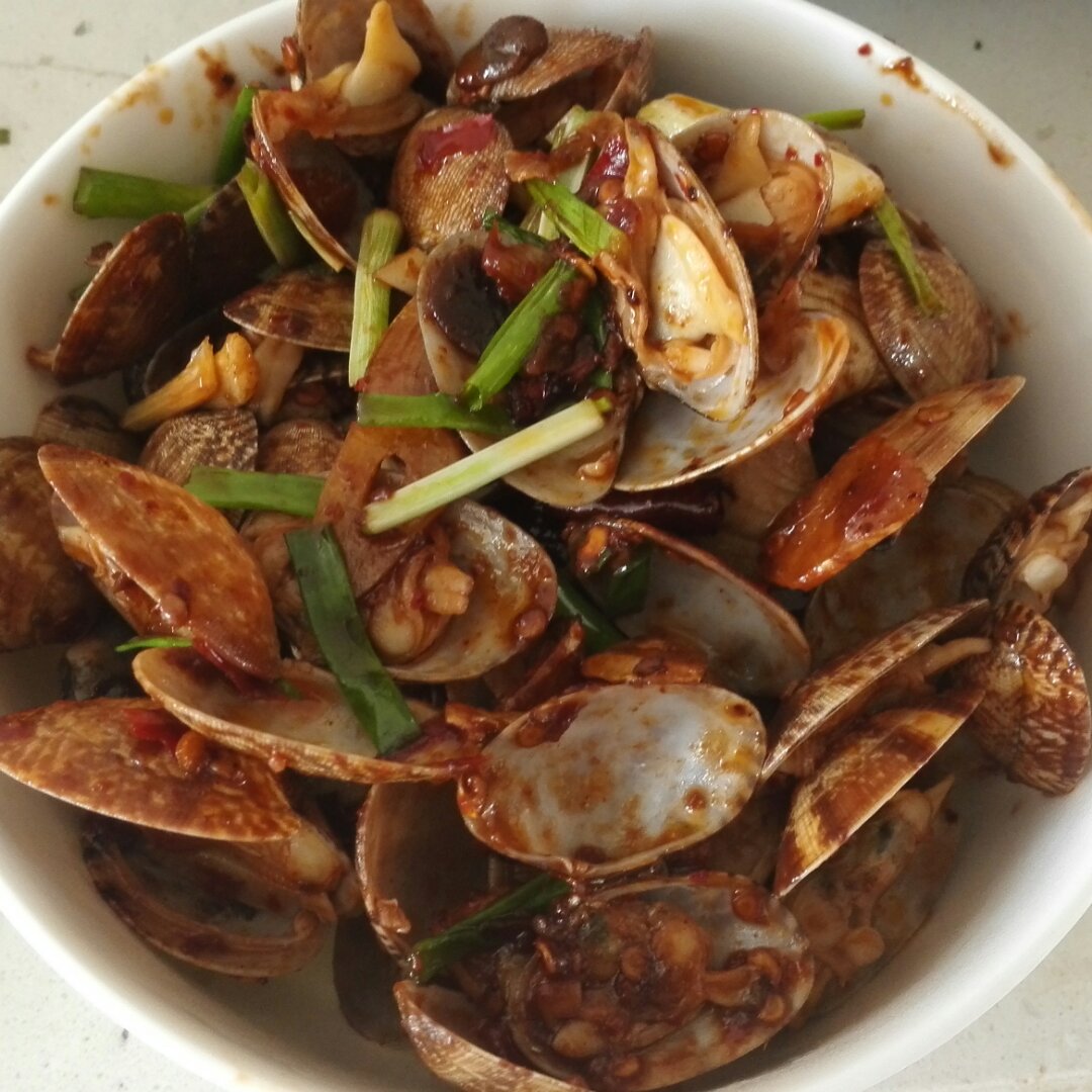 辣炒花甲