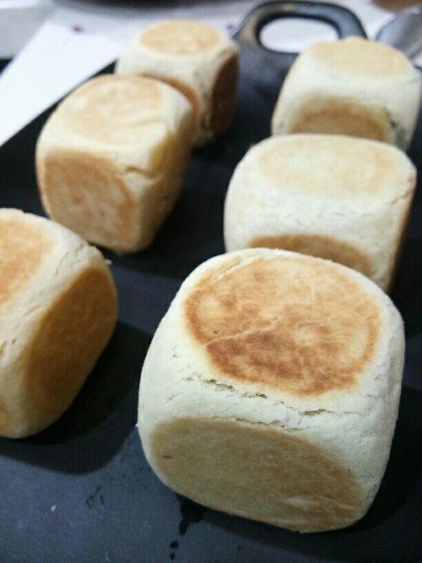 网红爆浆香芋紫薯仙豆糕，只需一口平底锅