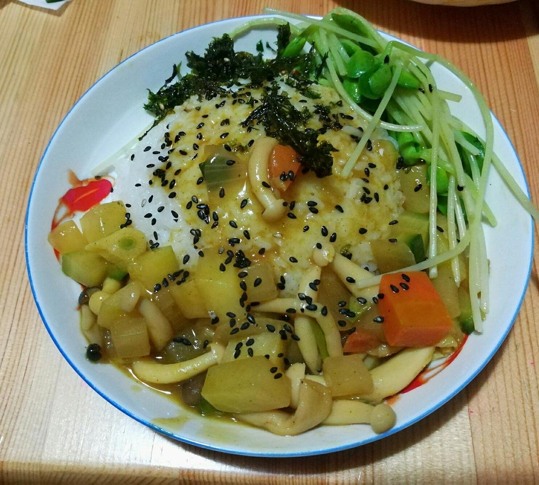 轩妈教你做素咖喱