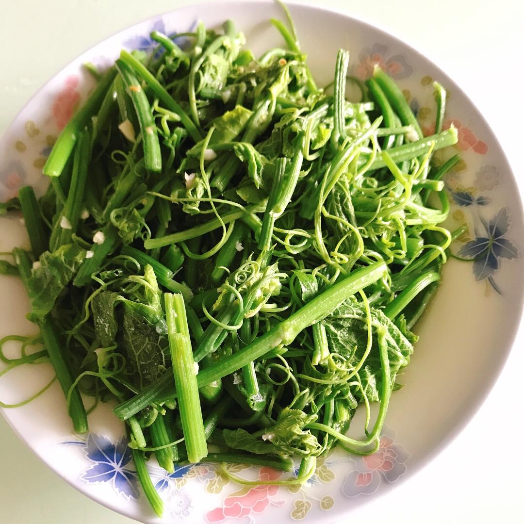 清炒龙须菜