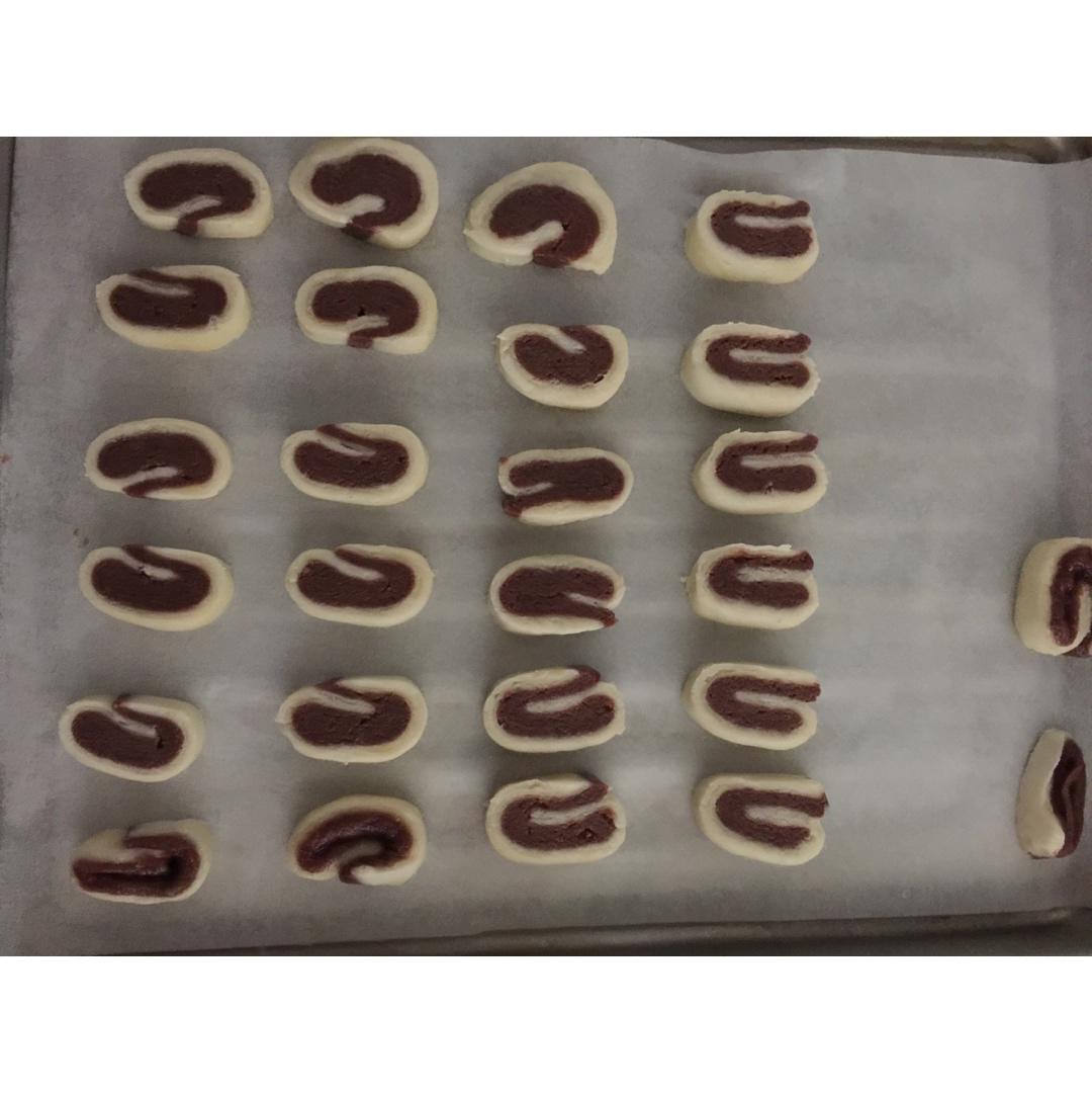 中岛老师的抹茶螺旋饼干（无黄油）