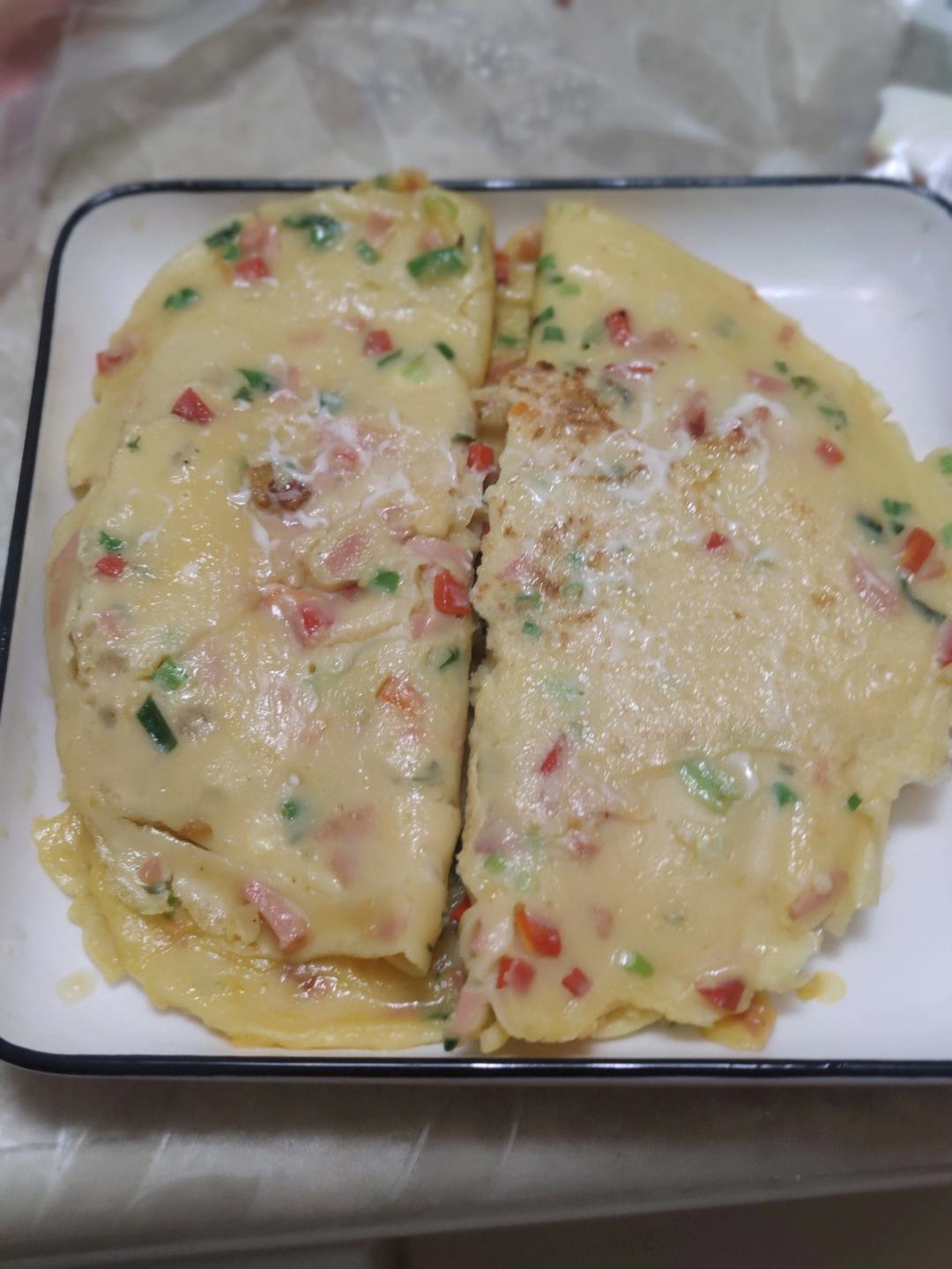 ⭐鸡蛋早餐饼⭐