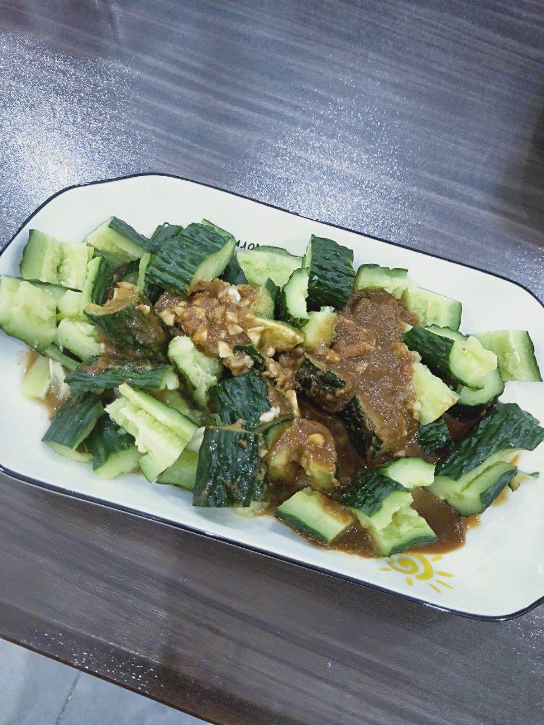 芝麻酱黄瓜凉菜🥗