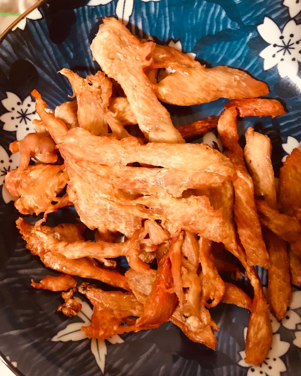 自制狗狗零食烤鸡胸肉干