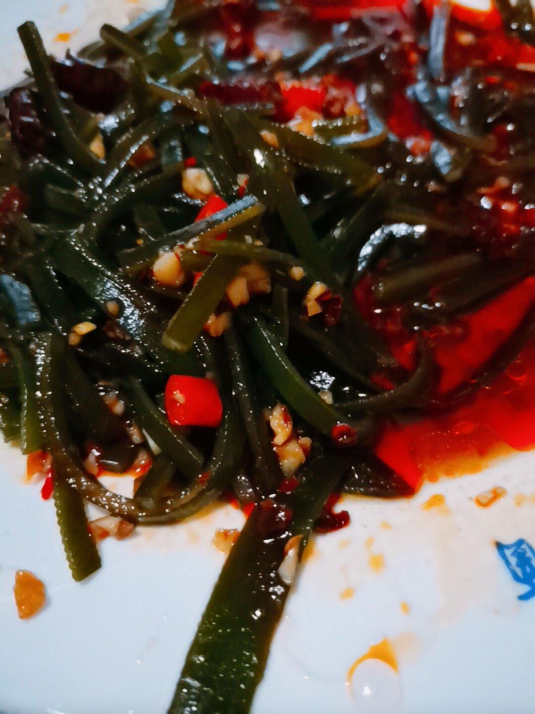 凉拌酸辣海带丝