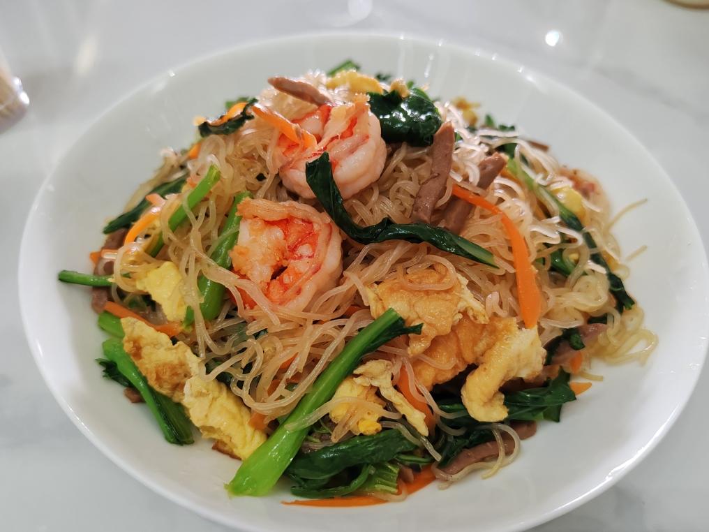 客家蒸（炒）米粉～家乡的早餐味