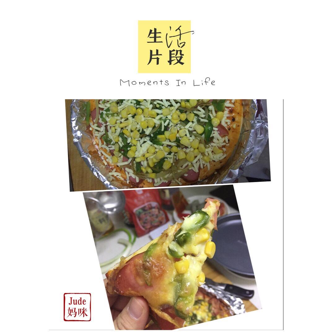 培根火腿披萨