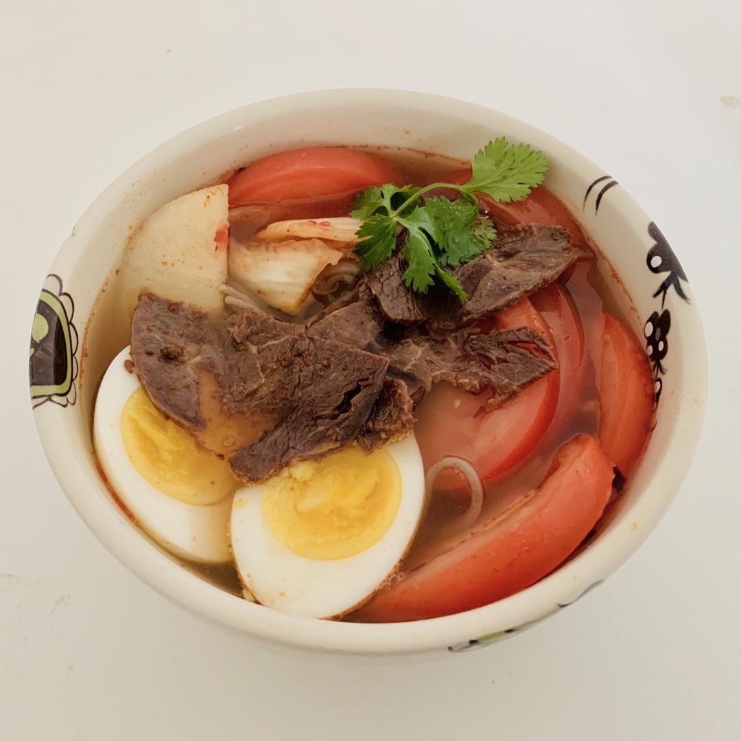 正宗朝鲜冷面（汤的调配）