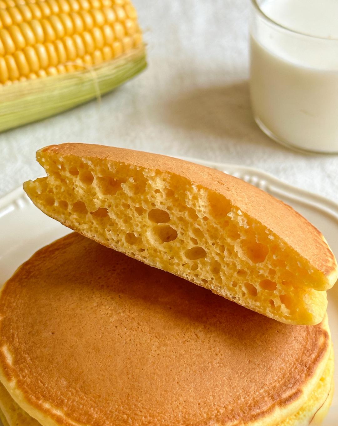 奶香玉米饼