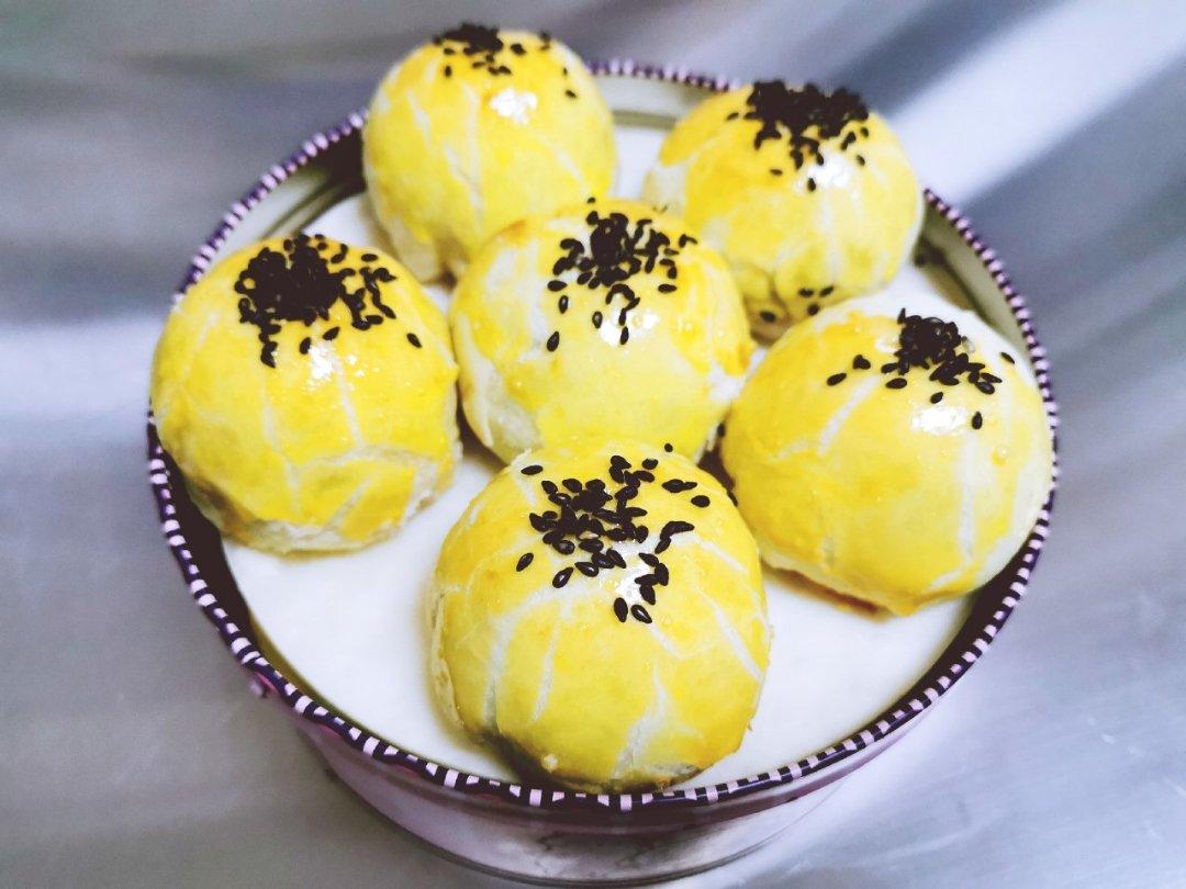 蛋黄酥，只需松弛一次的做法，适合新手