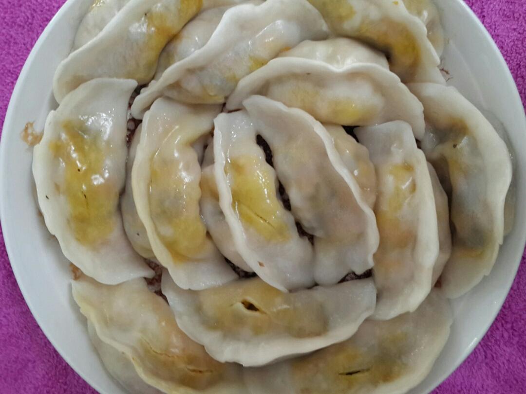 胡萝卜鸡蛋香菇木耳素馅饺子