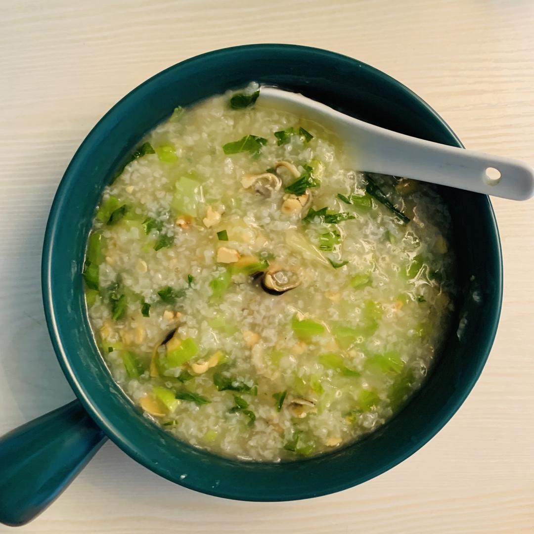 淡菜芥菜粥