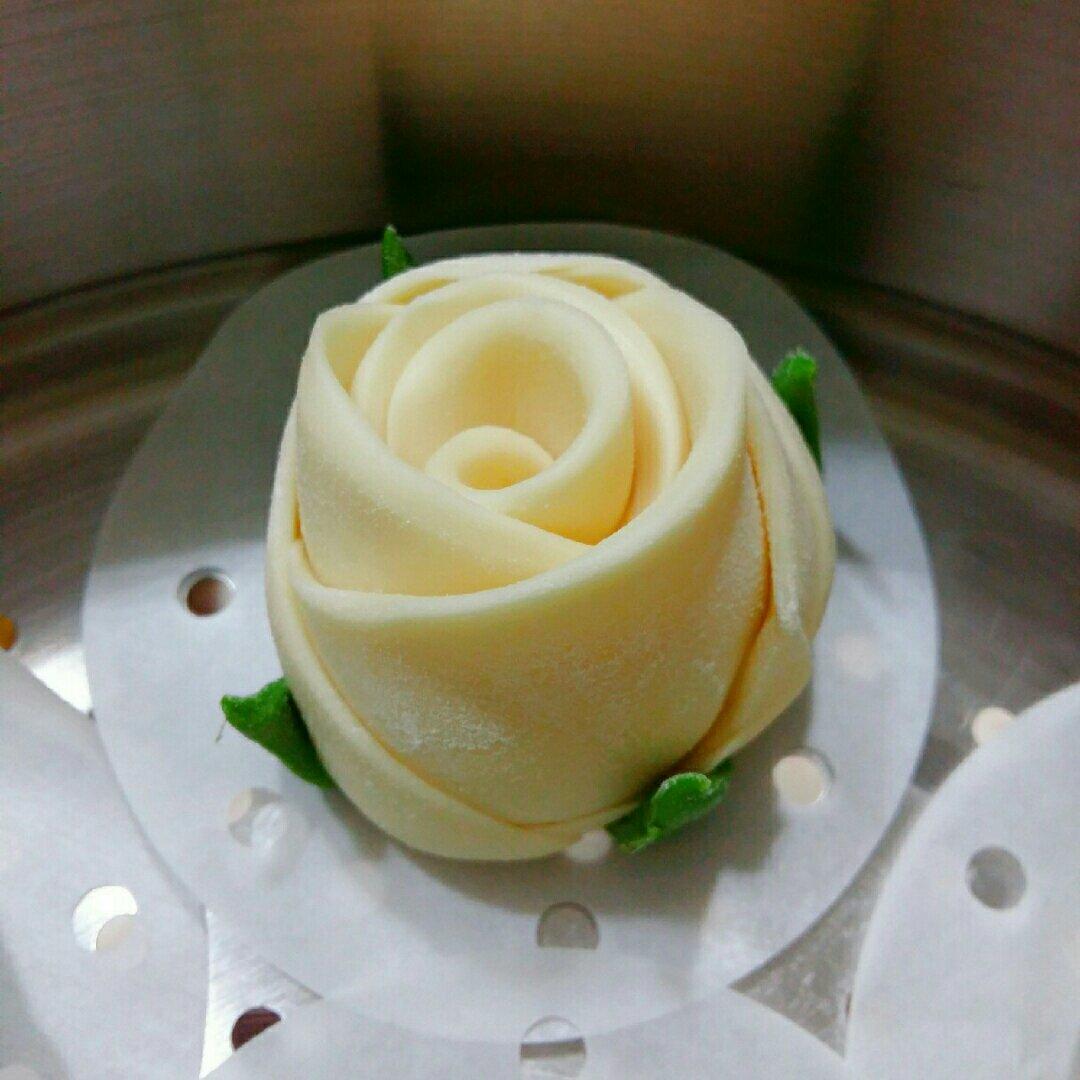玫瑰花馒头