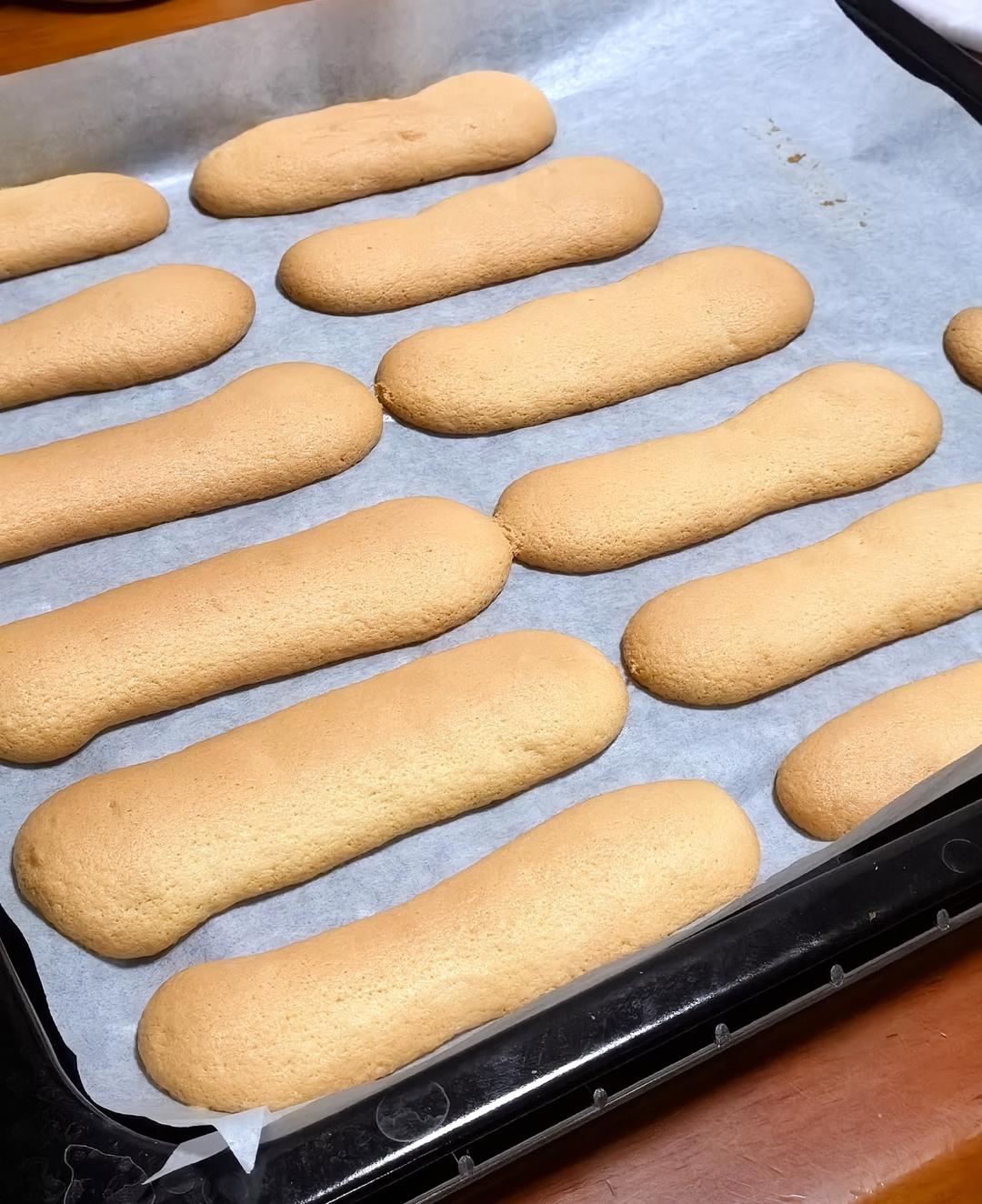 一次就成功的手指饼干～