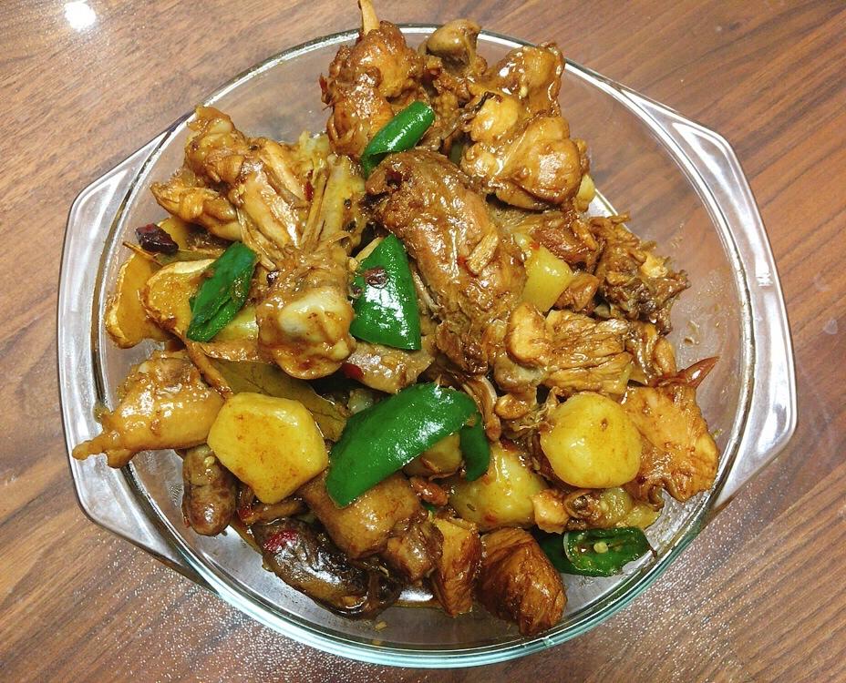 辣椒炒鸡（临沂家常）