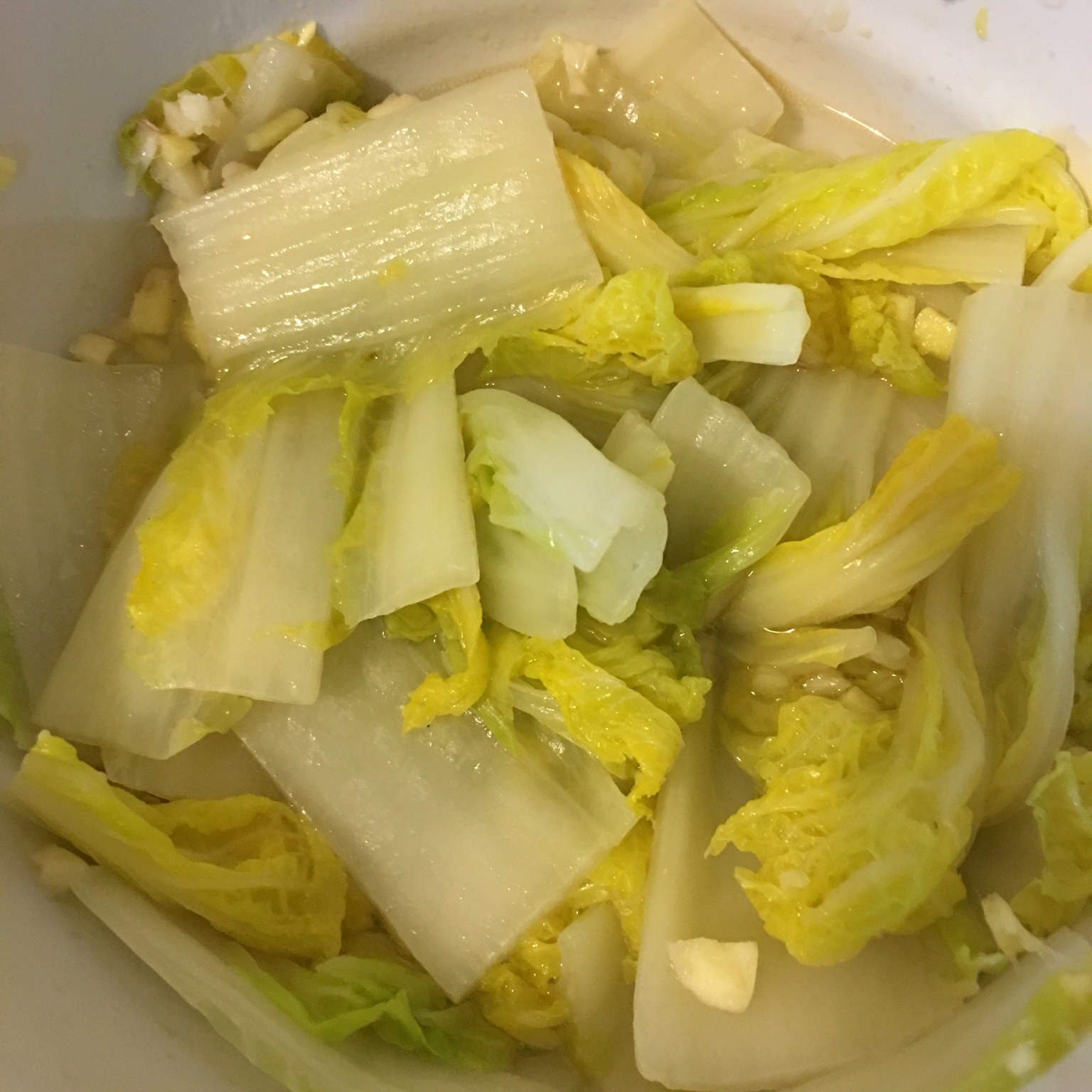 风味麻油白菜拌