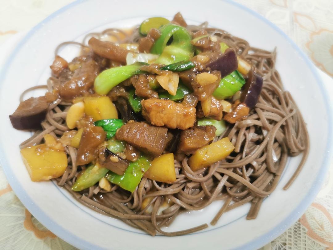 茄子打卤面