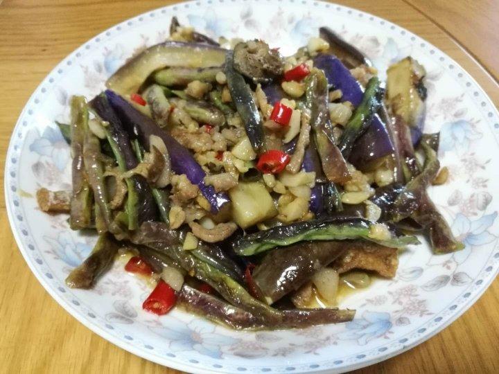 豆角烧茄子