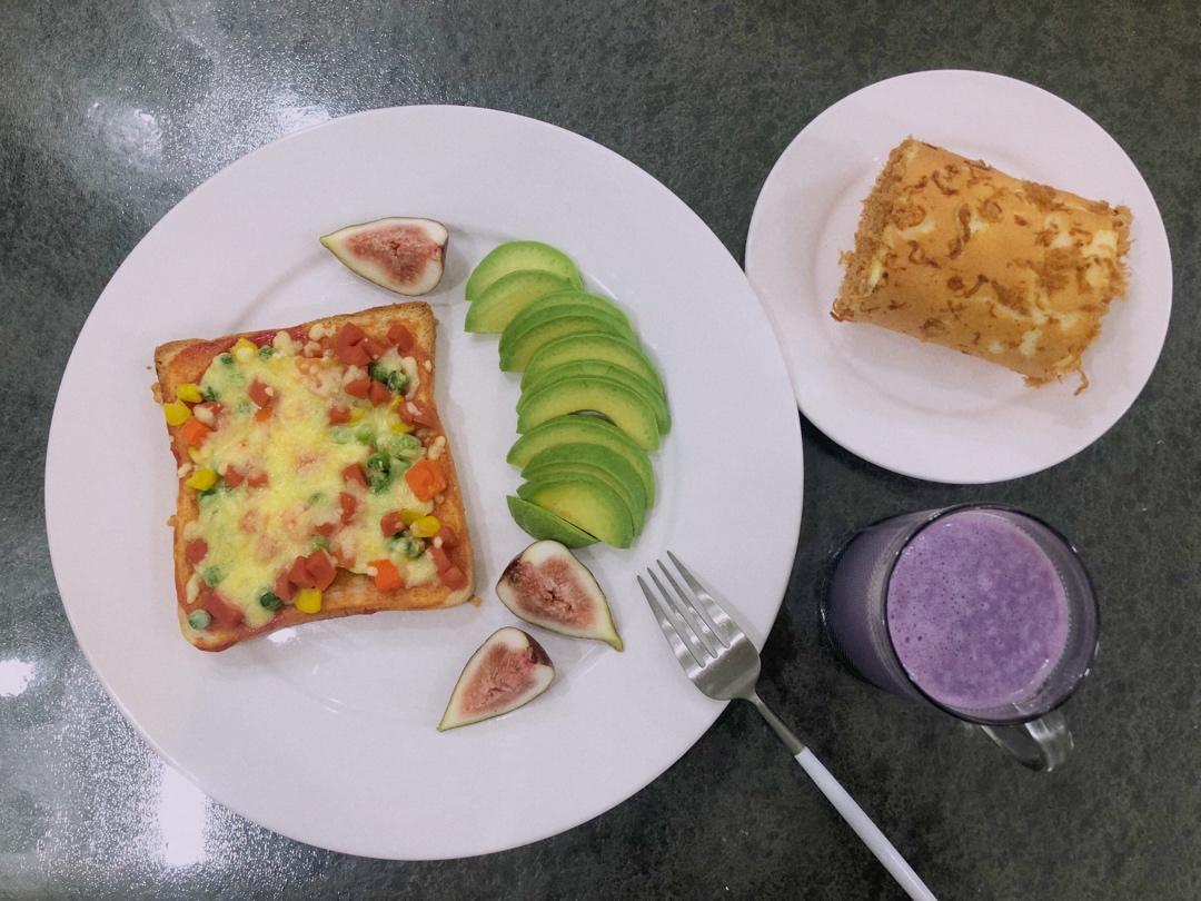 一人份吐司披萨【最好吃的披萨·快手营养早餐】