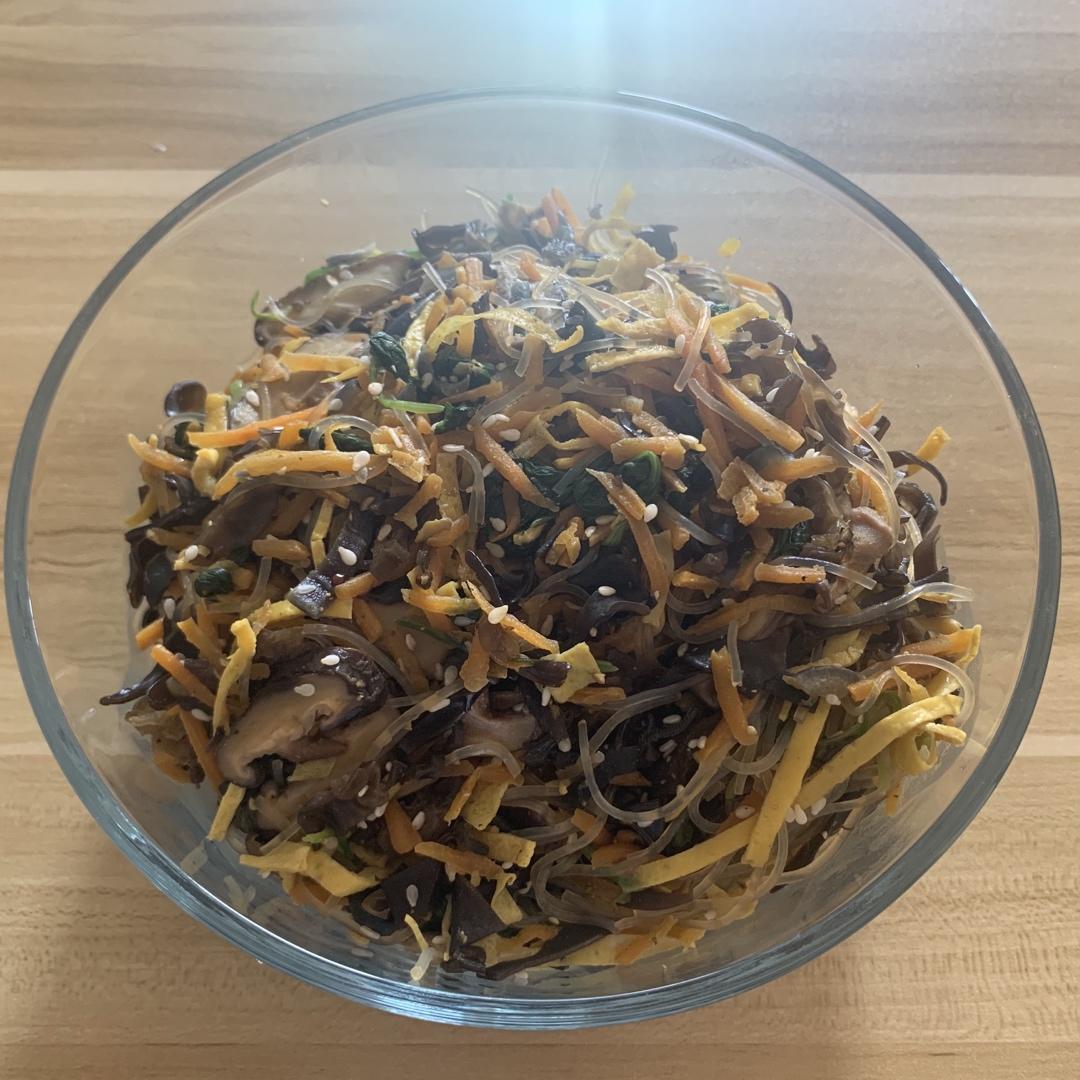 停不下来快手韩式拌杂菜