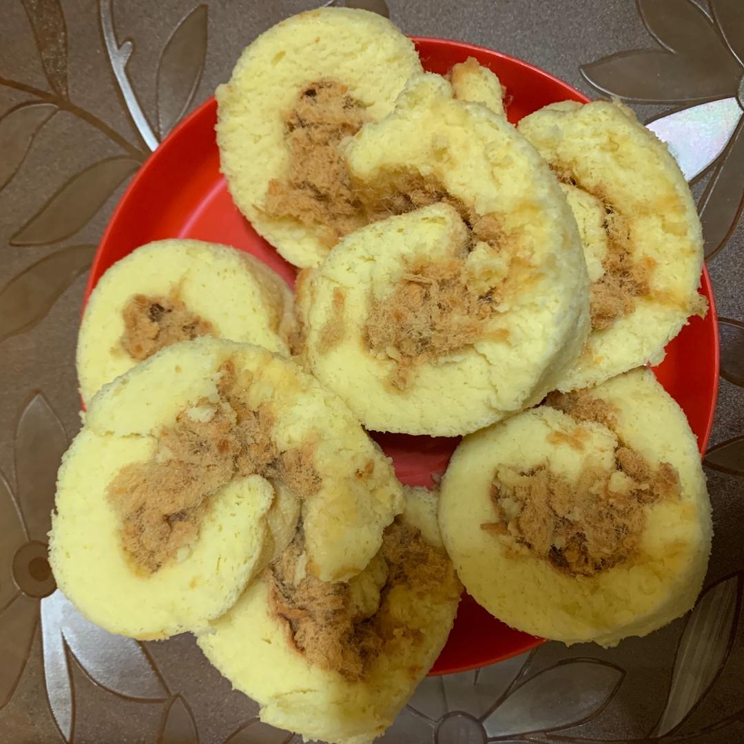 基础原味蛋糕卷