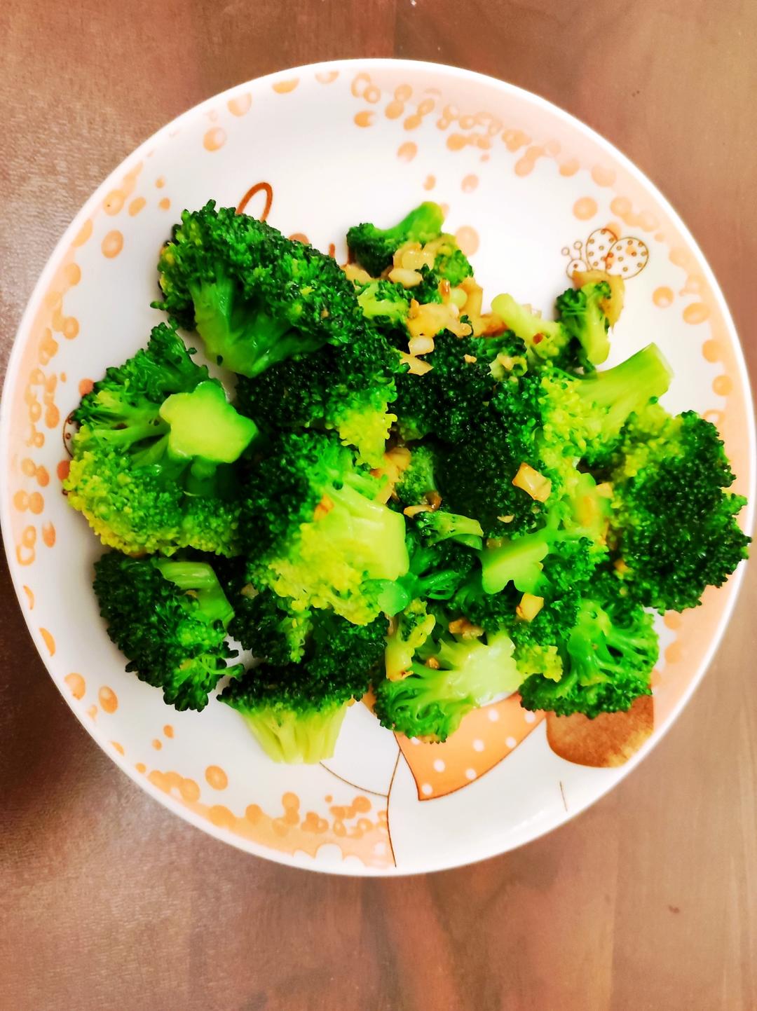 蚝油蒜蓉西兰花