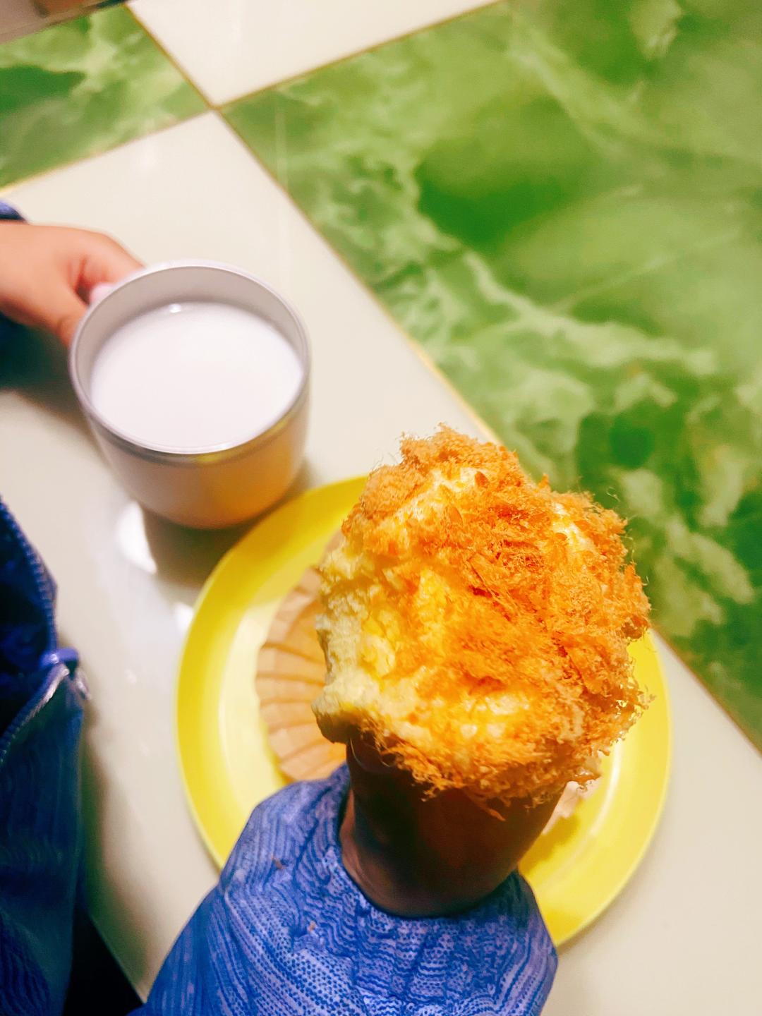 纯奶手撕吐司的做法 步骤1