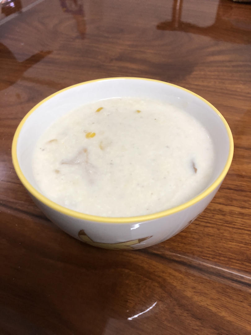 鸡蓉蘑菇粟米忌廉汤